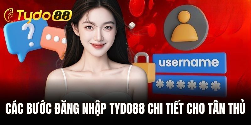 Các bước đăng nhập Tydo88 chi tiết cho tân thủ